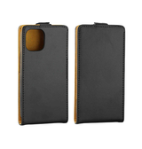iPhone 14 Max | iPhone 14 Plus - Diary Vertikal Læder FlipCover Etui - Sort - DELUXECOVERS.DK