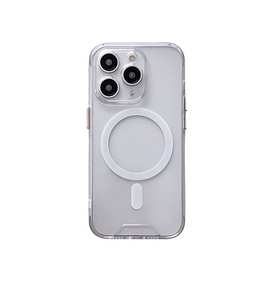 iPhone 11 Pro Max | iPhone 11 Pro Max - DeLX™ MagSafe Silikone Cover V.2.0 - Gennemsigtig - DELUXECOVERS.DK