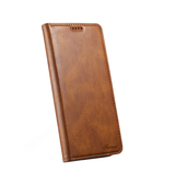 iPhone 12 Pro Max | iPhone 12 Pro Max - Suteni® Heritage Oil Læder Flipcover - Brun - DELUXECOVERS.DK