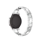 Urremme 22mm | 22mm - Diamant Rustfrit Stål Dame Urrem - Sølv - DELUXECOVERS.DK