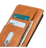 iPhone 15 Plus | iPhone 15 Plus - Retro Diary Læder Cover Etui M. Pung - Brun - DELUXECOVERS.DK