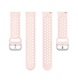 Samsung Galaxy Watch 6 Classic | Samsung Galaxy Watch 6 Classic (43/47mm) - 4Run™ Silikone Løbe Sportsrem - Pink - DELUXECOVERS.DK