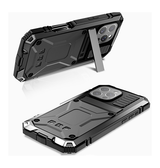 iPhone 16 Pro | iPhone 16 Pro - R-JUST™ Safeguard Vandtæt 360°Cover - Sort - DELUXECOVERS.DK
