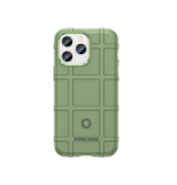 iPhone 15 Pro | iPhone 15 Pro - RUGGED SHIELD™ Stødsikkert Håndværker Cover - Grøn - DELUXECOVERS.DK