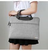 Macbook Sleeve | MacBook Pro, Air, Neo 13" - HAWEEL™ Sinoche Computer Taske - Grå - DELUXECOVERS.DK