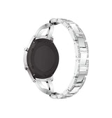 Samsung Galaxy Watch FE | Samsung Galaxy Watch FE (40mm) - Diamant damarmband i rostfritt stål - Silver - DELUXECOVERS.SE
