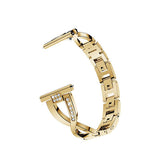 Samsung Galaxy Watch FE | Samsung Galaxy Watch FE (40mm) - Diamant damarmband i rostfritt stål - Guld - DELUXECOVERS.SE
