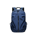 Rygsæk | FULLTENT™ - Nylon Laptop Rygsæk - Navy Blå - DELUXECOVERS.DK
