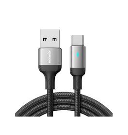 Kabel USB-A til USB-C | JOYROOM™ | USB-A Til USB-C - Oplade Kabel - 3A - 1.2M - DELUXECOVERS.DK