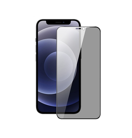 iPhone Beskyttelsesglas | iPhone 12 - DeLX™ Privacy Beskyttelsesglas (Hærdet Glas) - DELUXECOVERS.DK