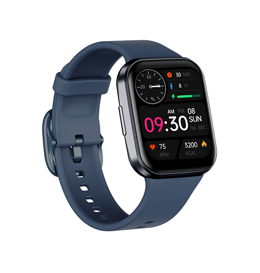 SmartWatch | Smartwatch aktivitetsur IP68 – 1,69″ HD skærm - Blå – MotionMate™ - DELUXECOVERS.DK