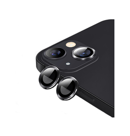 iPhone 14 Max | iPhone 14 Plus - Enkay™ Kameralinse Beskyttelsesglas - Sort - DELUXECOVERS.DK