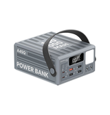 Powerbank | Powerbank A45Q 100.000 mAh – 22,5W hurtigopladning - Grå - KONFULON® - DELUXECOVERS.DK