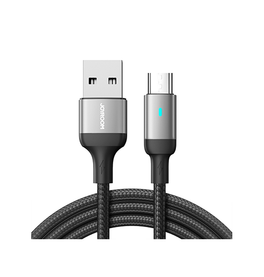 Kabel USB-A til Micro-USB | JOYROOM™ | USB-A Til Micro-USB - Oplade Kabel - 2.4A - 1.2M - DELUXECOVERS.DK