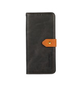 iPhone 15 Pro | iPhone 15 Pro - KHAZNEH™ Dual Læder Cover Etui M. Pung - Sort - DELUXECOVERS.DK