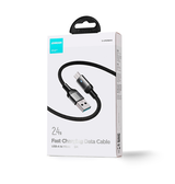Kabel USB-A til Micro-USB | JOYROOM™ | USB-A Til Micro-USB - Oplade Kabel - 2.4A - 1.2M - DELUXECOVERS.DK