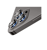 iPhone Beskyttelsesglas | iPhone 15 Pro - Enkay™ Kameralinse Beskyttelsesglas - Graphite - DELUXECOVERS.DK
