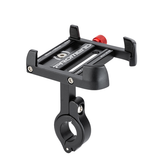Mobilholdere til Cykel | PROMEND - Aluminium Mobilholder til Cykel / Motorcykel - Sort - DELUXECOVERS.DK