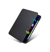 iPad Air 6 13" 2024 | iPad Air 13" (2024/2025/2026) - Akrylisk 360° Cover m. Stander - Sort - DELUXECOVERS.DK