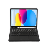 iPad 10.9" (2022) | iPad 11" (2025) / iPad 10.9" (2022) - TIMBRE™ Tastatur-cover - Bluetooth – EU layout - Sort - DELUXECOVERS.DK