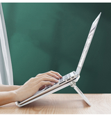 Laptop stander | NX Pro™ Foldbar Stander til Computer / Macbook - Hvid - DELUXECOVERS.DK