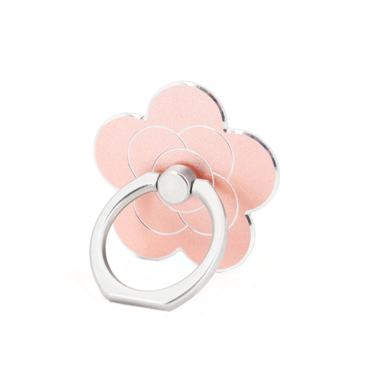 Mobil Holdere, Ringe & Grips | FLOWR Mobil Finger Ring Mobil Holder/Stander - Pink - DELUXECOVERS.DK