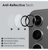 Samsung Beskyttelseglas | Samsung Galaxy S24 Plus - SAPPHIRE 9H Kamera Linse Beskyttelsesglas - DELUXECOVERS.DK