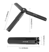 Mobil Tripod | PULUZ™ Universal Tripod Stander med 1/4" Gevind – Sort - DELUXECOVERS.DK