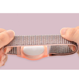 Airtag | Apple AirTag 1/2 Armbånd i Nylon – til Børn/Voksne – Pink - DELUXECOVERS.DK