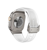 Apple Watch 42-49mm | Apple Watch (42/44/SE/45/46/49mm) - Redefine™ Translucent Sports Rem - Klar - DELUXECOVERS.DK