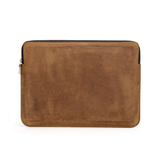 Macbook Sleeve | MacBook Pro, Air, Neo 13" - L'Empiri™ Truth Ægte Læder Sleeve - Retro Brun - DELUXECOVERS.DK