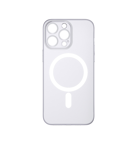 iPhone 14 Pro | iPhone 14 Pro - TOTU® Ultra-Tynd Matte MagSafe Cover - Hvid - DELUXECOVERS.DK