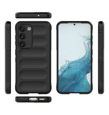 Samsung Galaxy S23 Plus | Samsung Galaxy S23+ - DeLX™ Magic Shield Stødsikkert Cover - Sort - DELUXECOVERS.DK