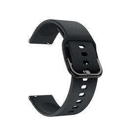 Samsung Galaxy Watch 7 | Samsung Galaxy Watch 7 (40/44mm) - PRO+ Silikone Rem - Sort - DELUXECOVERS.DK