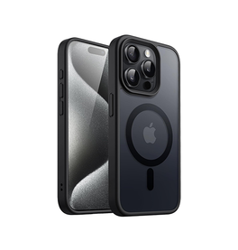 iPhone 13 Pro | iPhone 13 Pro - NovoShield™ MagSafe Silikone Cover - Sort - DELUXECOVERS.DK