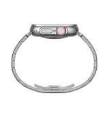 Apple Watch 42-49mm | Apple Watch (42/44/SE/45/46/49mm) - L'Empiri™ Nexus Rustfri Stålrem - Sølv - DELUXECOVERS.DK