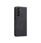 Samsung Galaxy S23 Plus | Samsung Galaxy S23+ - CaseMe™ Noble plånboksfodral i läder - Svart - DELUXECOVERS.SE