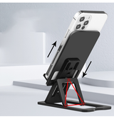 Mobil Stander | Justerbar bordstander til mobil & tablet – Sort – HAWEEL™ - DELUXECOVERS.DK