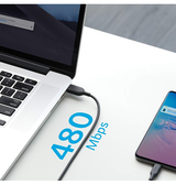 Kabel USB-C til USB-C | ANKER® Powerline III - USB-C Til USB-C Fiberkabel - 60W - 1.8m - DELUXECOVERS.DK
