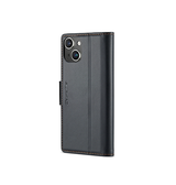 iPhone 14 | iPhone 14 - CaseMe™ Neo Læder Cover / Pung - Sort - DELUXECOVERS.DK
