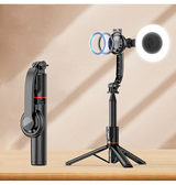 Selfiestang | DeLX™ Selfiestang/Tripod V.2 - MagSafe Kompatibel - Sort - DELUXECOVERS.DK
