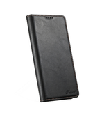 iPhone 13 Pro | iPhone 13 Pro - Suteni® Heritage Oil plånboksfodral i läder - Svart - DELUXECOVERS.SE