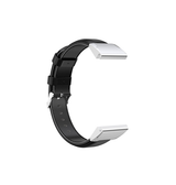QUICKFIT | Garmin QuickFit 20mm - L'Empiri™ Venture Læder Rem - Classic Sort - DELUXECOVERS.DK