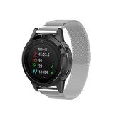QUICKFIT | Garmin QuickFit 22mm - L'Empiri™ Milanese Loop / Rem - Sølv - DELUXECOVERS.DK