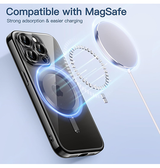iPhone 15 Pro Max | iPhone 15 Pro Max - Valkyrie Silikone Hybrid Cover m. MagSafe - Sort - DELUXECOVERS.DK