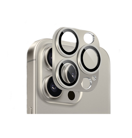 iPhone Beskyttelsesglas | iPhone 16 Pro Max - NTJO™ Premium Linse Beskyttelsesglas - Natural - DELUXECOVERS.DK