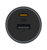 USB oplader | Xiaomi® Premium Biloplader 100W – 2-port USB – Sort - DELUXECOVERS.DK