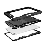 iPad Air 6 13" 2024 | iPad Air 13" (2024/2025/2026) - ToughCase™ 360° Håndværker Cover - Sort - DELUXECOVERS.DK
