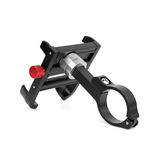 Mobilholdere til Cykel | PROMEND - Aluminium Mobilholder til Cykel / Motorcykel - Sort - DELUXECOVERS.DK