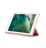 iPad 7/8/9 | iPad 10.2" 7/8/9 (2019/2020/2021) - SoftHue™ Silikone Tri-Fold Cover - Pink - DELUXECOVERS.DK
